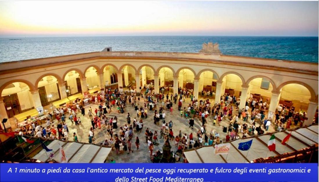 Be Mediterraneo, In Centro Sul Mare - In The Center Beach Front - 80 Mq Trapani Buitenkant foto