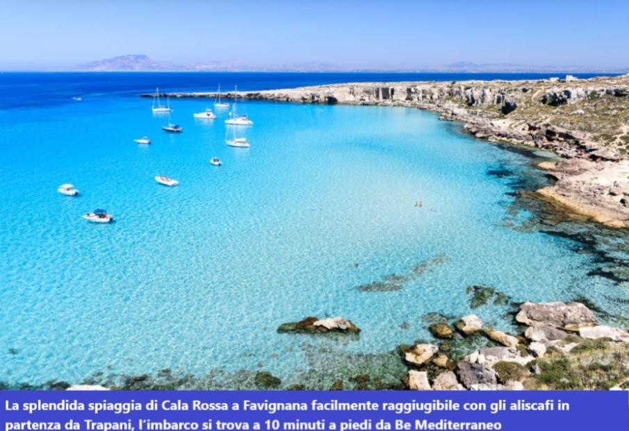Be Mediterraneo, In Centro Sul Mare - In The Center Beach Front - 80 Mq Trapani Buitenkant foto